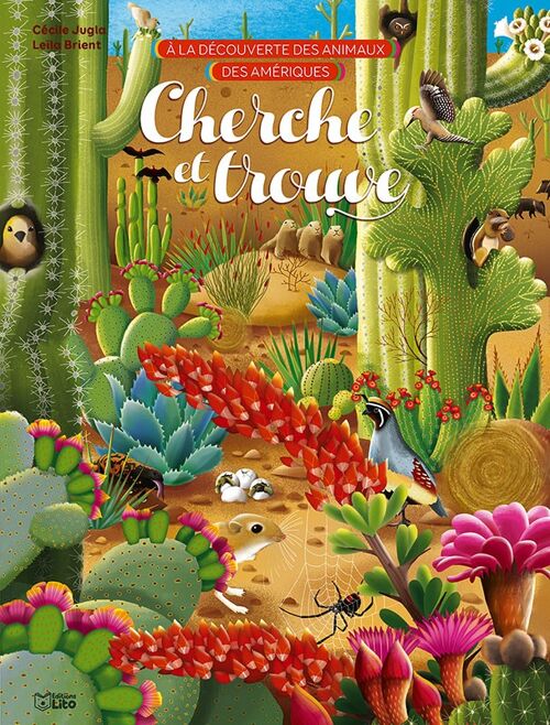 CHERCHE ET TROUVE - À LA DÉCOUVERTE DES ANIMAUX DES AMÉRIQUES - Dès 5 ans - LIVRE ENFANTS