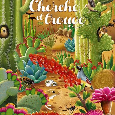 SEARCH AND FIND - DISCOVER THE ANIMALS OF THE AMERICAS - From 5 years old - CHILDREN'S BOOK