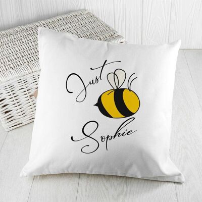 Bee You Cushion Cover (PER3406-GRN) (TreatRepublic107)