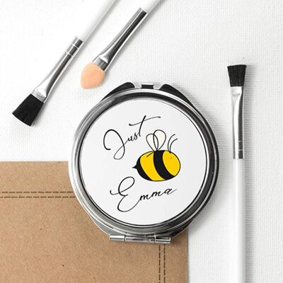Bee You Round Compact Mirror (PER4509) (TreatRepublic114)