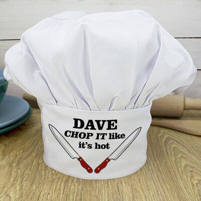 Chop It Like It's Hot Chef Hat Purple (PER920-001) (TreatRepublic174)