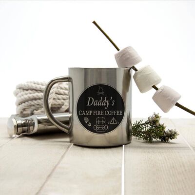 Daddy's Campfire Coffee Outdoor Mug (PER2233) (TreatRepublic233)