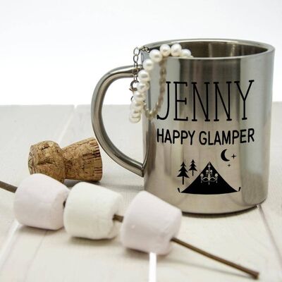 Happy Glamper Outdoor Mug (PER589-001) (TreatRepublic397)
