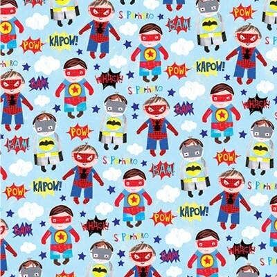 Kids Superhero Wrapped (PER2133-PNK) (TreatRepublic496)