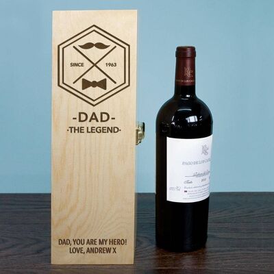 Legend Dad's Wine Box (PER2184) (TreatRepublic536)