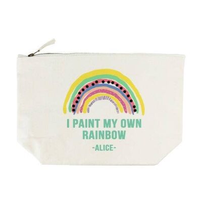 My Own Rainbow Wash Bag (PER3474-GRN) (TreatRepublic743)