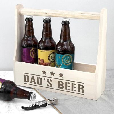 Personalised Beer Bottle Caddy (PER4136-001) (TreatRepublic1017)