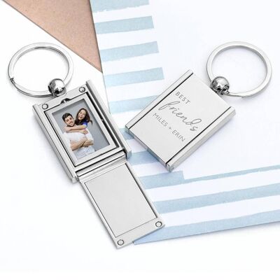 Personalised Best Friends Frame Keyring (PER4064-001) (TreatRepublic1025)