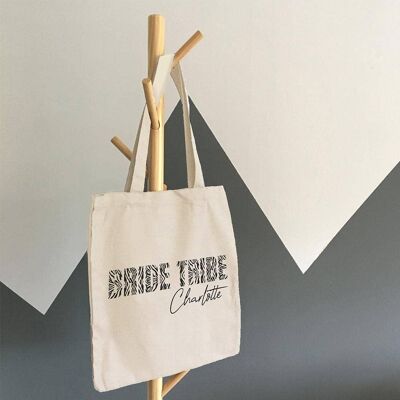 Personalised Bride Tribe Animal Print Tote Bag (PER3695-001) (TreatRepublic1107)