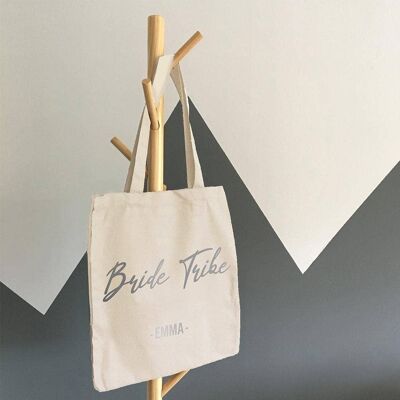 Personalised Bride Tribe Tote Bag (PER3658-RGLD) (TreatRepublic1110)