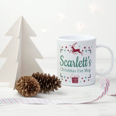 Personalised Children's Christmas Eve Mug (PER2540-001) (TreatRepublic1162)