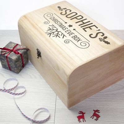 Personalised Christmas Eve Chest (PER2399-MED) (TreatRepublic1248)