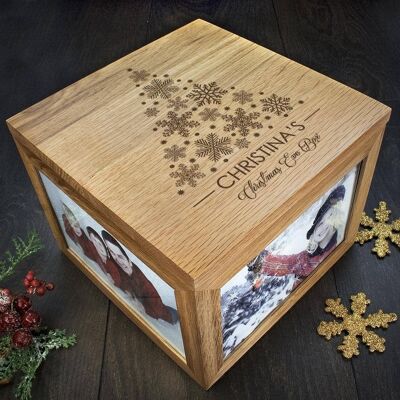 Personalised Christmas Memory Box Tree Design (PER2459-001) (TreatRepublic1259)
