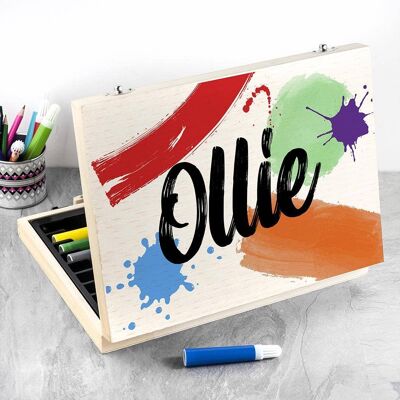 Personalised Colour Splash Children's Colouring Set (PER4122-001) (TreatRepublic1338)