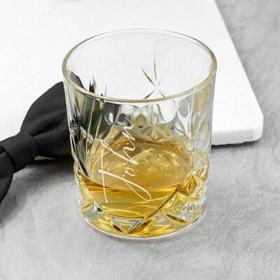 Personalised Crystal Whisky Tumbler (PER3836-001) (TreatRepublic1406)