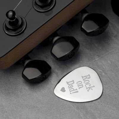 Personalised Dad's Plectrum (PER2718-001) (TreatRepublic1427)