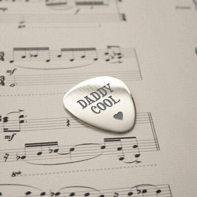 Personalised Daddy Cool Plectrum (PER602-001) (TreatRepublic1428)