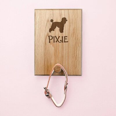 Personalised Dog Silhouette Peg Hook (PER2844-001) (TreatRepublic1456)