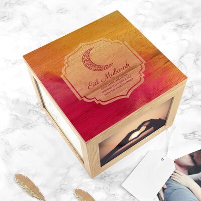 Personalised Eid Mubarak Keepsake Box (PER3283-001) (TreatRepublic1473)