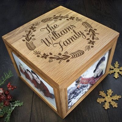 Personalised Family's Christmas Memory Box (PER2455-001) (TreatRepublic1550)
