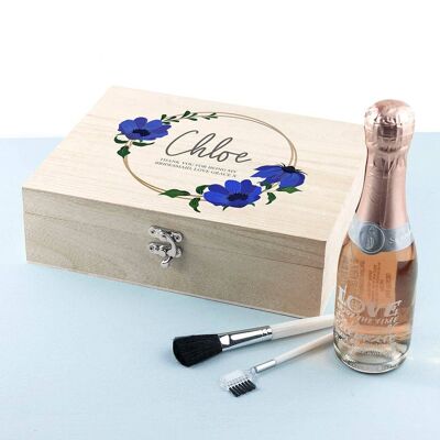 Personalised Floral Bridesmaid Keepsake Box (PER4398) (TreatRepublic1579)