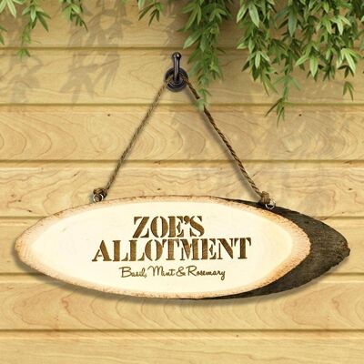 Personalised Garden Allotment Sign (PER770-001) (TreatRepublic1662)