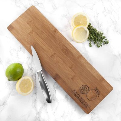 Personalised Gin and Tonic Chopping Board (PER3589-001) (TreatRepublic1699)