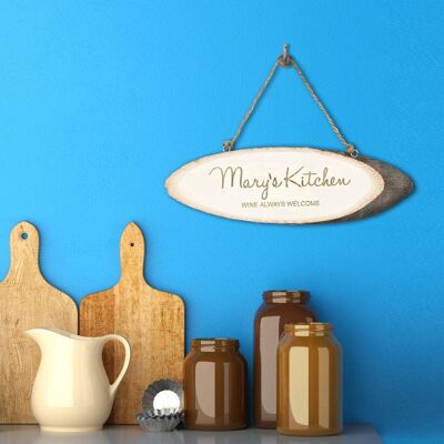 Personalised Handwritten Kitchen Sign (PER774-001) (TreatRepublic1777)