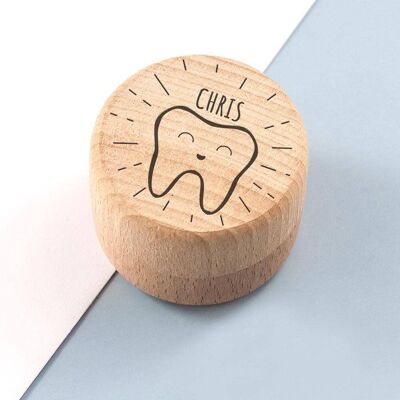 Personalised Happy Smiles Tooth Fairy Box (PER3316-001) (TreatRepublic1791)