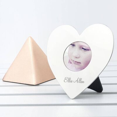 Personalised Heart Photo Frame (PER2935-001) (TreatRepublic1811)