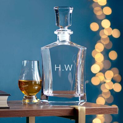 Personalised Luxury Initials Decanter (PER4469) (TreatRepublic2088)