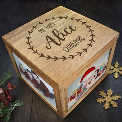 Personalised My First Christmas Memory Box (PER2457-001) (TreatRepublic2263)