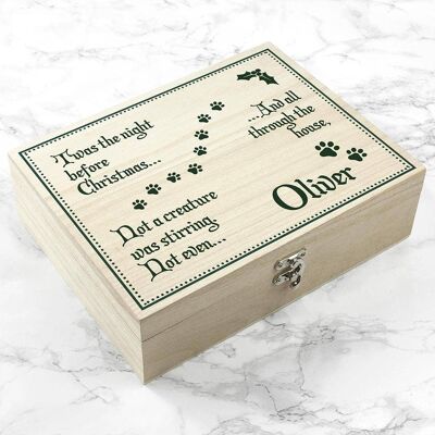 Personalised Pets T'was The Night Before Christmas Eve Box (PER2983-SML) (TreatRepublic2354)