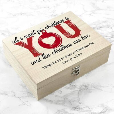 Personalised Romantic Couples Christmas Eve Box (PER2987-LRG) (TreatRepublic2461)