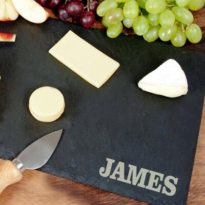 Personalised Rustic Slate Cheese Board (PER190-001X) (TreatRepublic2500)