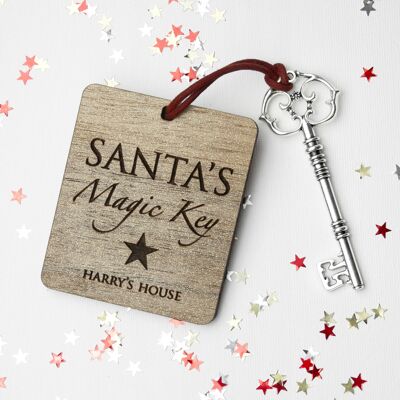 Personalised Santa's Magic Key (PER2478-VIN) (TreatRepublic2504)