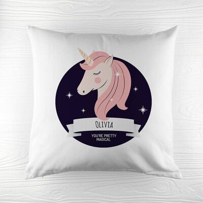 Personalised Sparkle Squad Twilight Cushion Cover (PER3232-FUC) (TreatRepublic2648)