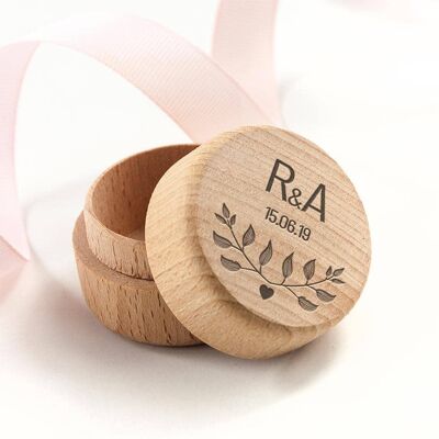 Personalised Special Date Ring Box (PER3320-001) (TreatRepublic2658)