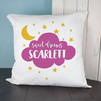 Personalised Sweet Dreams Cushion Cover (PER2790-001) (TreatRepublic2715)