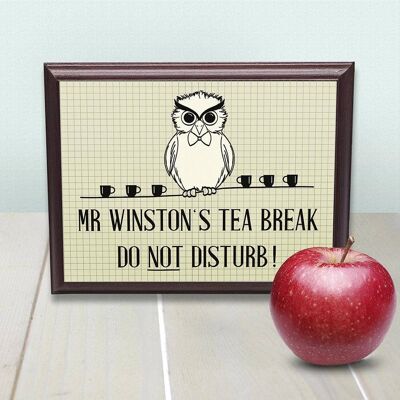 Personalised Teacher's Do Not Disturb Sign (PER2294) (TreatRepublic2723)
