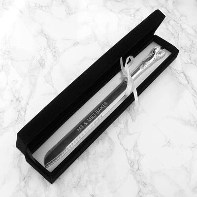 Personalised Wedding Cake Knife (PER3740-RGL) (TreatRepublic2840)