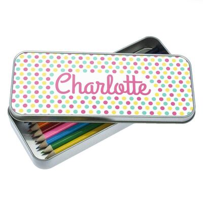 Pop Art Dotty Designed Pencil Case (PER873-001) (TreatRepublic2975)