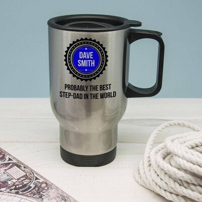 Probably The Best Step Dad In The World Travel Mug (PER2209) (TreatRepublic2984)