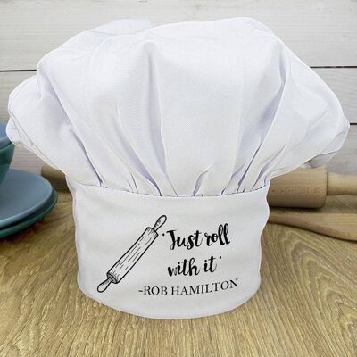 Roll With it Chef Hat (PER2287) (TreatRepublic3014)