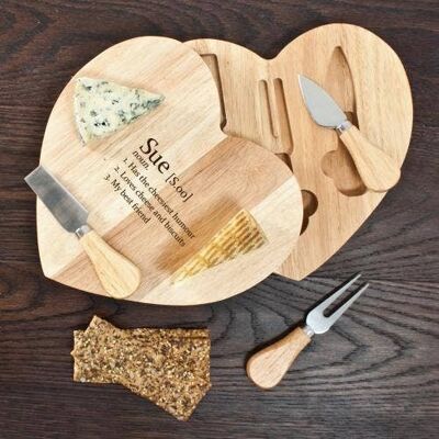 Your Definition Heart Cheese Set (PER452-001) (TreatRepublic3258)