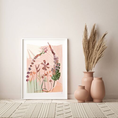 Serene Botanical Print 2 A3 - 29.7 x 42cm