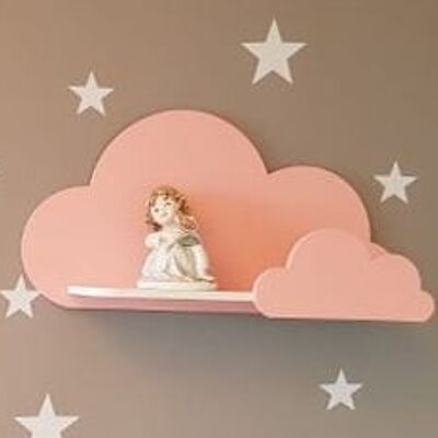 Cloud Shelf (4 Color) - light pink