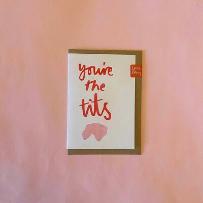 You're the Tits Card