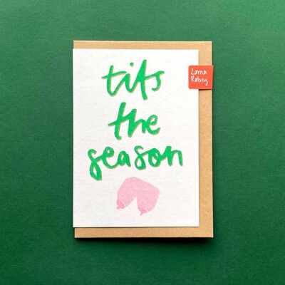 Tits the Season Christmas Card
