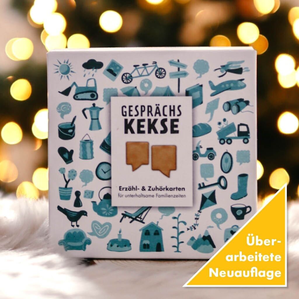 Gesprächskekse – Gesprächsimpulse für unterhaltsame Familienzeiten | zwei Generationen | geke-erw